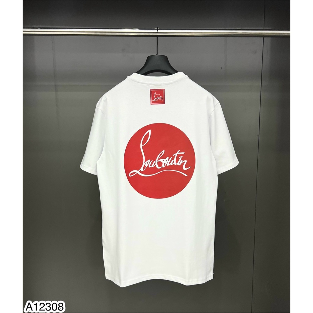 Áo Phông Nam Lou.bou.tin Hàng Cao Cấp In Chữ Cực Nét - Áo Phông Nam Mới Nhất