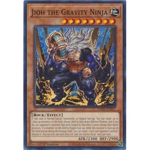 Thẻ bài yugioh jioh the gravity ninja - phhy-en017 - common 1st edition