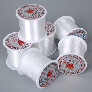Dây co giãn làm thủ công ,đan vòng 0,8mm 5 mét