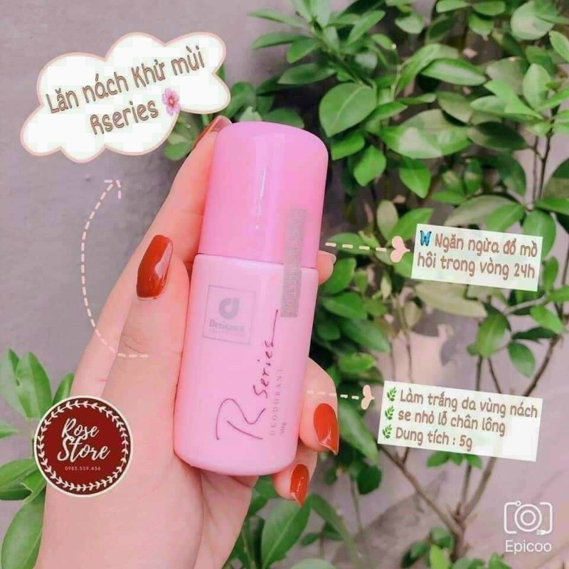 Combo 3 Món Lăn, Xịt Thơm Body, Dưỡng Thể Rseries Hương Nước Hoa