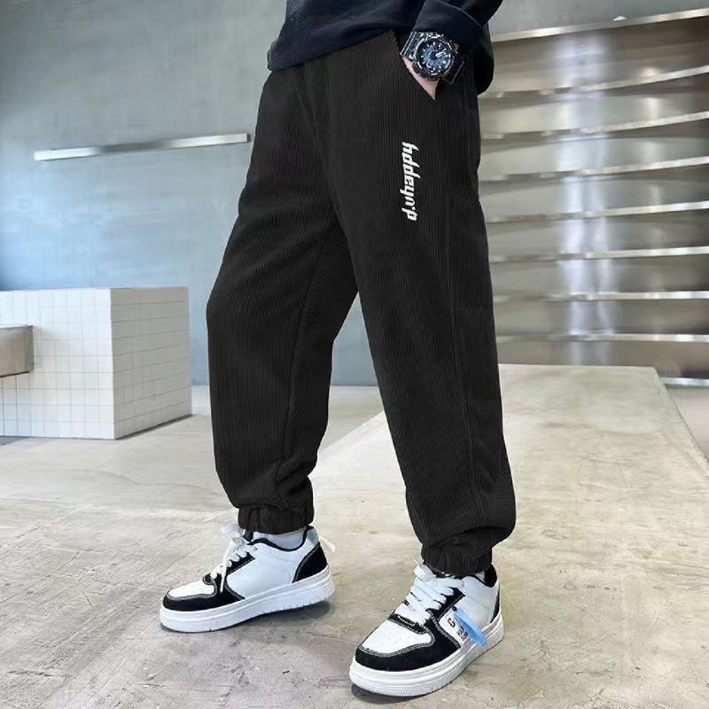 Quần thun nỉ trơn dài cho bé trai  N01398