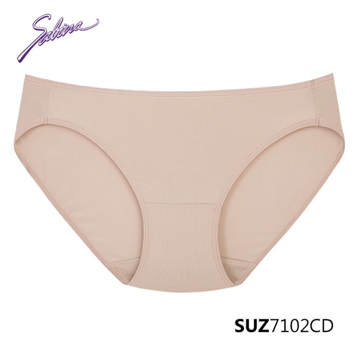 Quần Lót Lưng Vừa Cạp Ngắn Collagen Panty Zone By Sabina SUZ7102