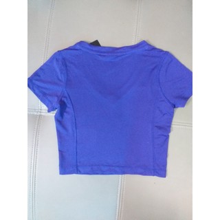 Áo thun croptop thể thao nữ
