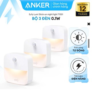 Bộ 3 đèn Eufy Lumi Stick-On Night Light, 0.1W - T1301