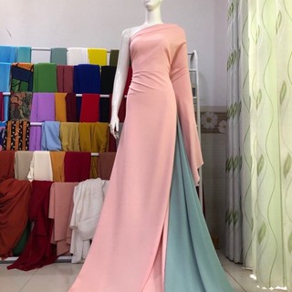 Vải lụa ý - màu cực xinh và ngọt - may áo dài, 👗