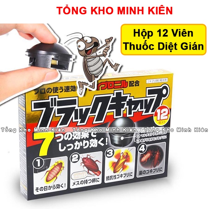 Thuốc diệt gián Nhật Bản  cực kì hiệu quả - An toàn cho con người và vật nuôi