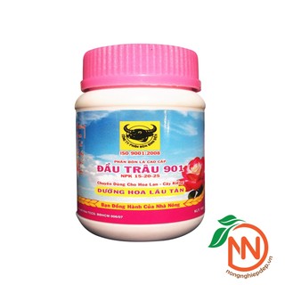 PHÂN BÓN LÁ ĐẦU TRÂU MK 901 phân bón npk 15-20-25 DƯỠNG HOA LÂU TÀN hũ 400g