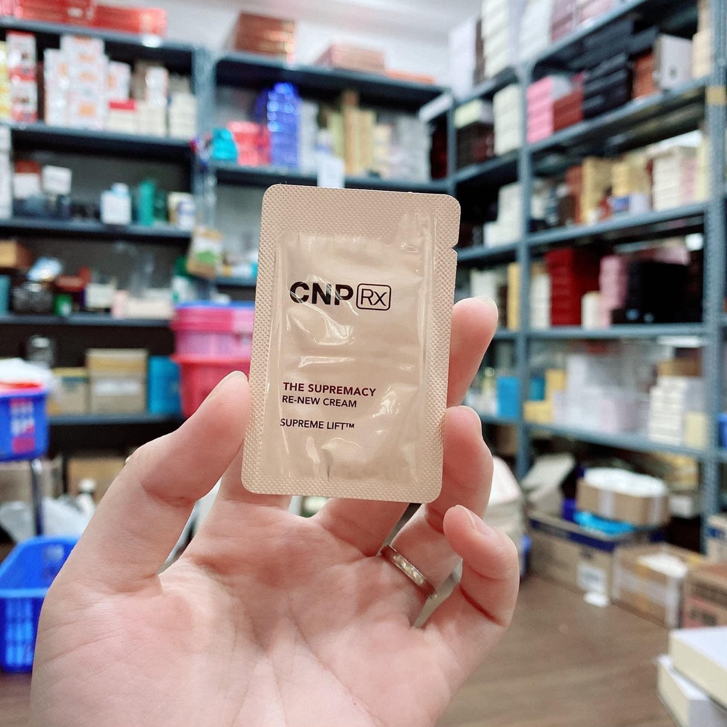 Gói Kem Dưỡng Cnp Tái Sinh, Nâng Cơ, Sáng Da, Chống Lão Hóa - The Supremacy Renew-Cream Super Lift