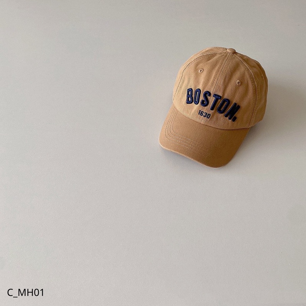 Mũ lưỡi trai cho bé EMBES KIDS , nón cho bé trai 2 đến 7 tuổi