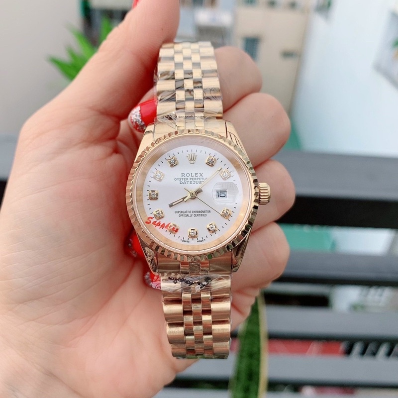 Đồng Hồ Ro.lex Nam Nữ Inox 304 Kính Saphire Chống Trầy Xước