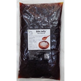 Lẻ 100gr trân châu 3q bibi jelly caramel