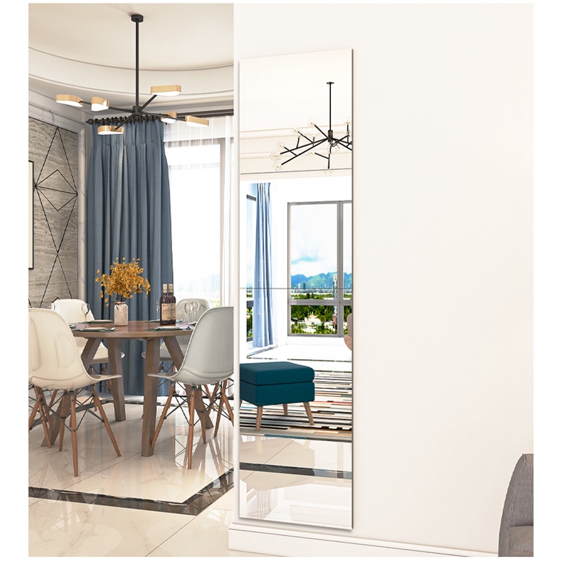 Gương ghép dán tường toàn thân 40x40cm có kèm theo băng dính KantoHome