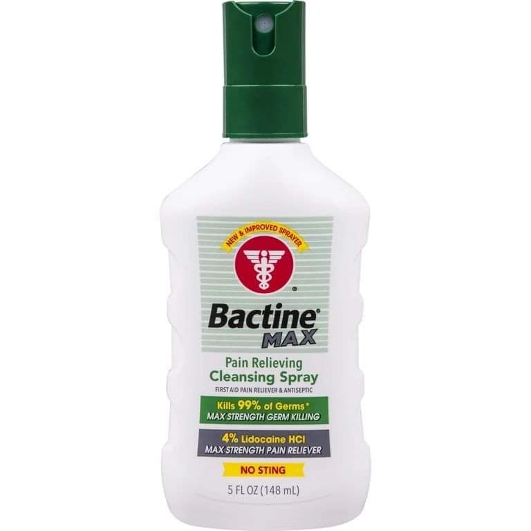 Bactine Max xịt khử khuẩn
