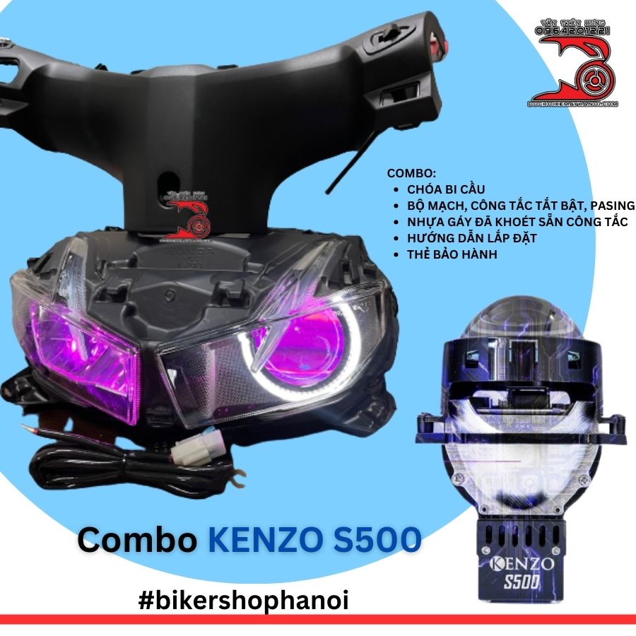 Combo Bi Cầu Mắt Lé S500 Cho Winner X