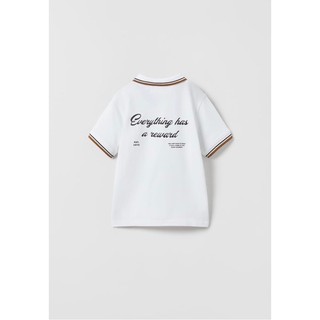 Áo polo trắng Zara