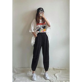 Quần dài nữ, quần jogger bom , cạp eo cao che khuyết điểm, chất vải tăm thoáng mát, không bai không xù.