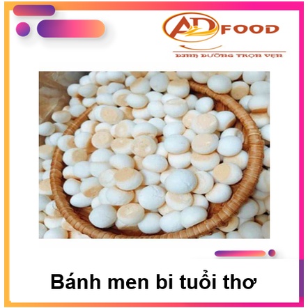 Túi 200gr bánh men bi dùng thử
