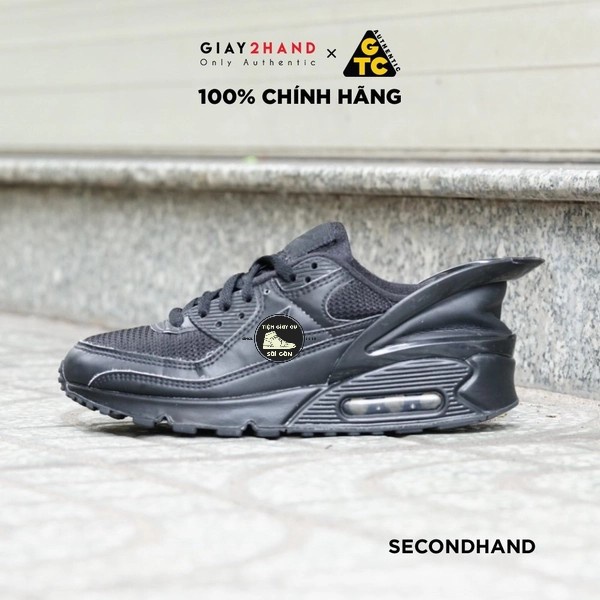 Giày Thể Thao AIRMAX 90 FLYEASE CZ4270-002 SECONDHAND CHÍNH HÃNG 100%