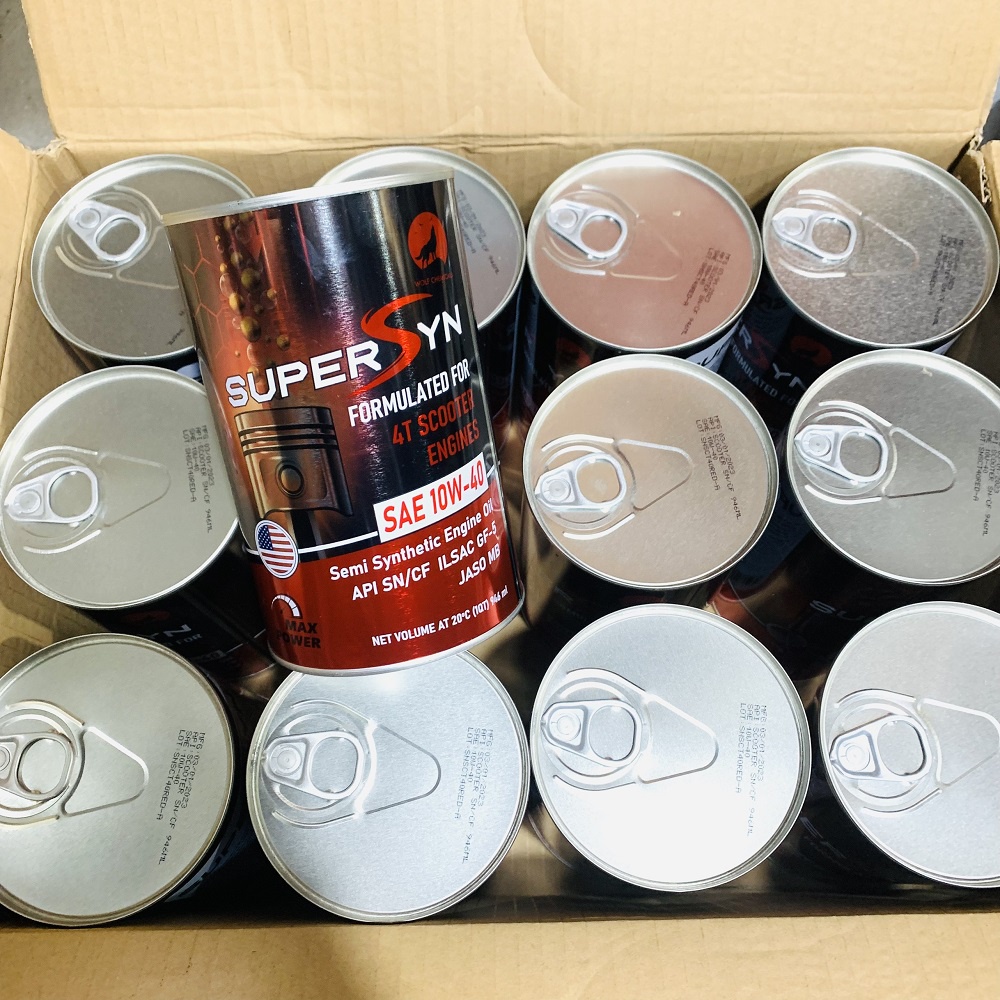 Nhớt SUPERSYN , Sói Đỏ / Sói Xanh / nhớt hợp số WOLF CHEMICALS , nhớt nhập khẩu Mỹ ,