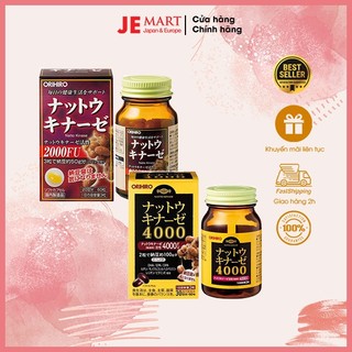 Viên uống chống đột quỵ Orihiro Natto Kinase 2000 FU & 4000FU