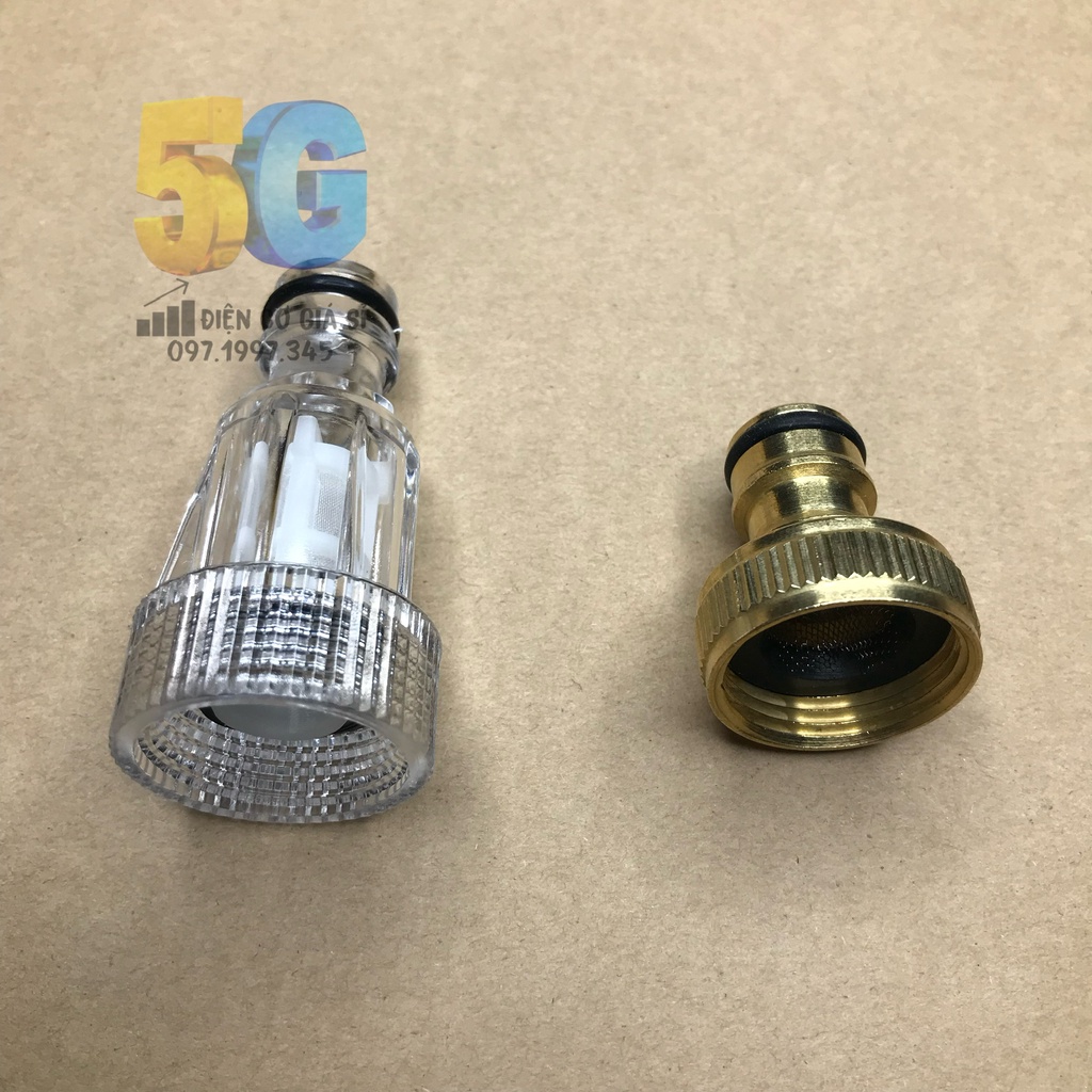 Lọc Nước Đầu Vào Máy Rửa Xe Mini Dùng Chung Các Dòng Máy Có Hình Dáng Tương Tự