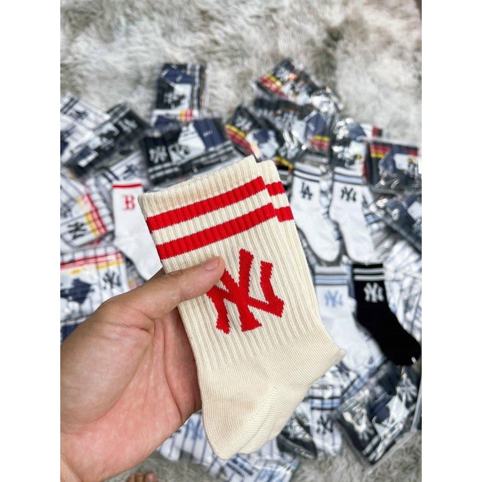 Tất vớ cao cổ cotton co giãn COMBO SET 3 ĐÔI ĐÓNG TÚI NY