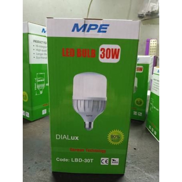 Bóng đèn led bulb MPE 7w 9w 12w 20w 30w 40w