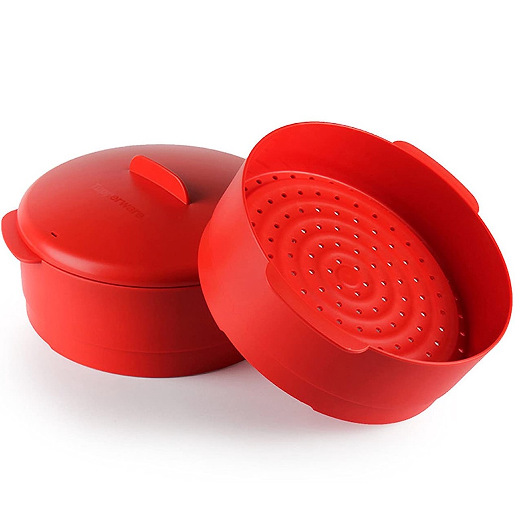 Xửng Hấp Tupperware Steam IT 2 Tầng, Hàng Chính Hãng