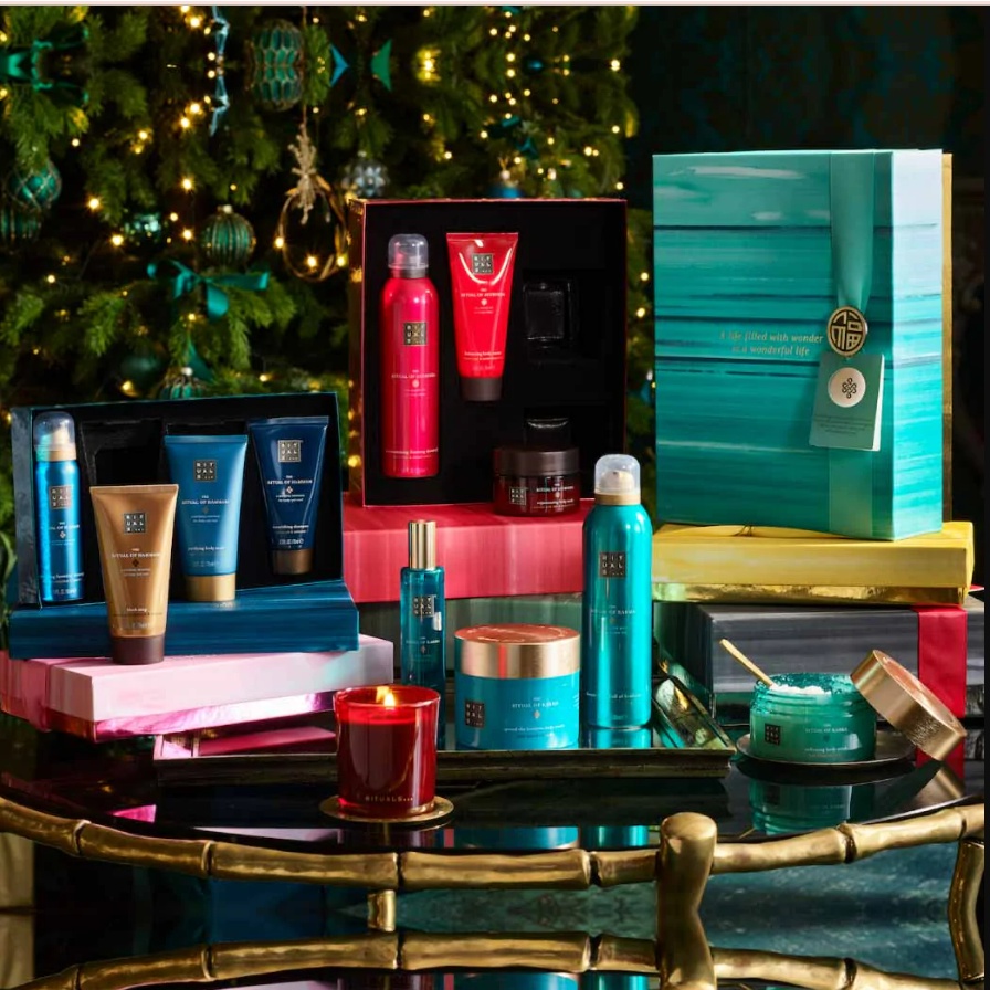 Quà tặng cao cấp tắm và dưỡng thể chăm sóc da Rituals gift set