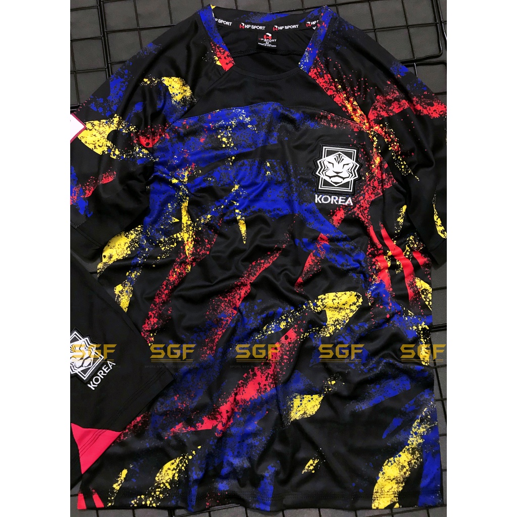 Đồ Bóng Đá Tuyển HÀN QUỐC đen sân khách 2023