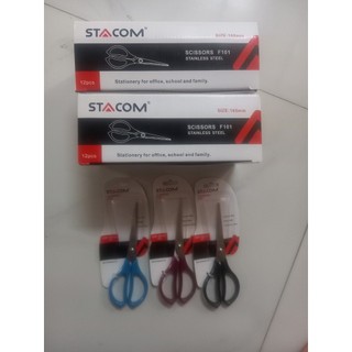 Kéo cắt giấy stacom f101 dài 16,5 cm
