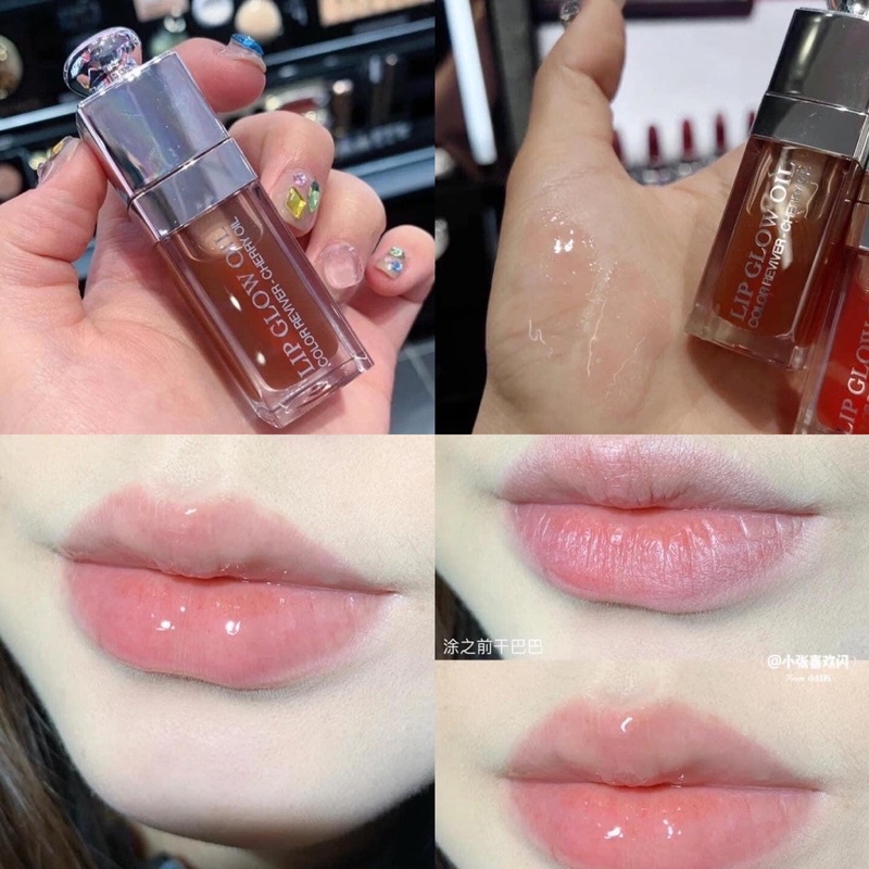 Son Dưỡng Dior Lip Glow Oil unbox - Hàng Chính Hãng