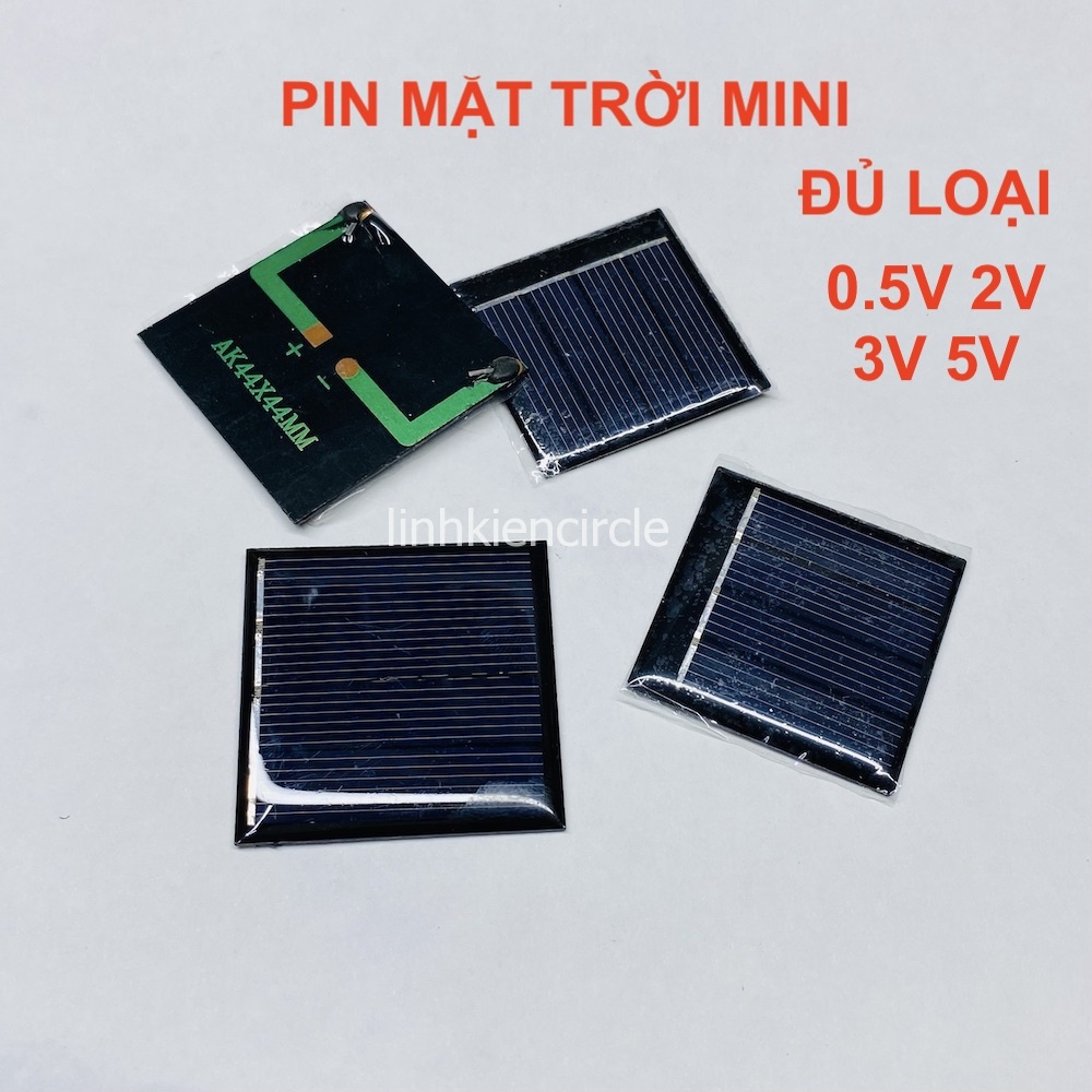 Tấm pin mặt trời mini 2V 110mA 0.22W - LK0 502