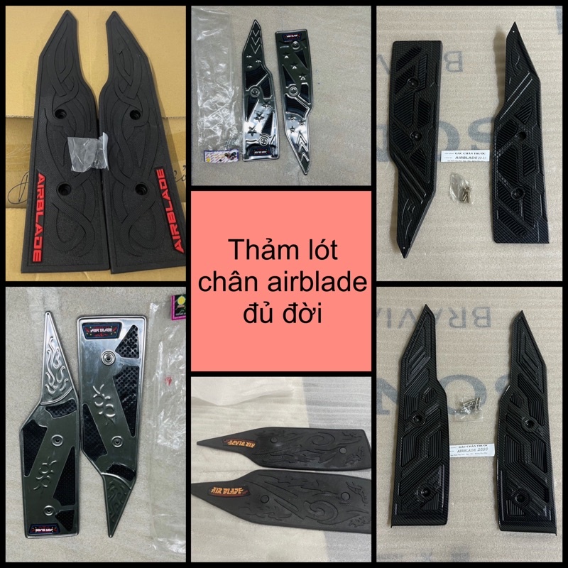 Thảm lót để chân ab airblade 125 160 2023 2020 2021 2022 2019 2018 2017 2016 2015 2014 2013