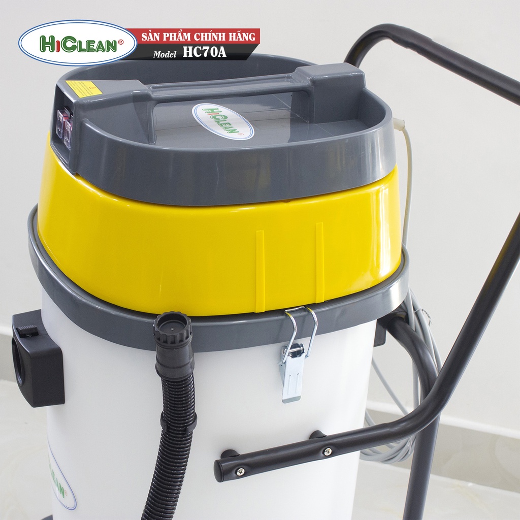 Máy hút bụi  70L công suất 2400W HiClean HC70 - HC70A Bảo hành 18 Tháng