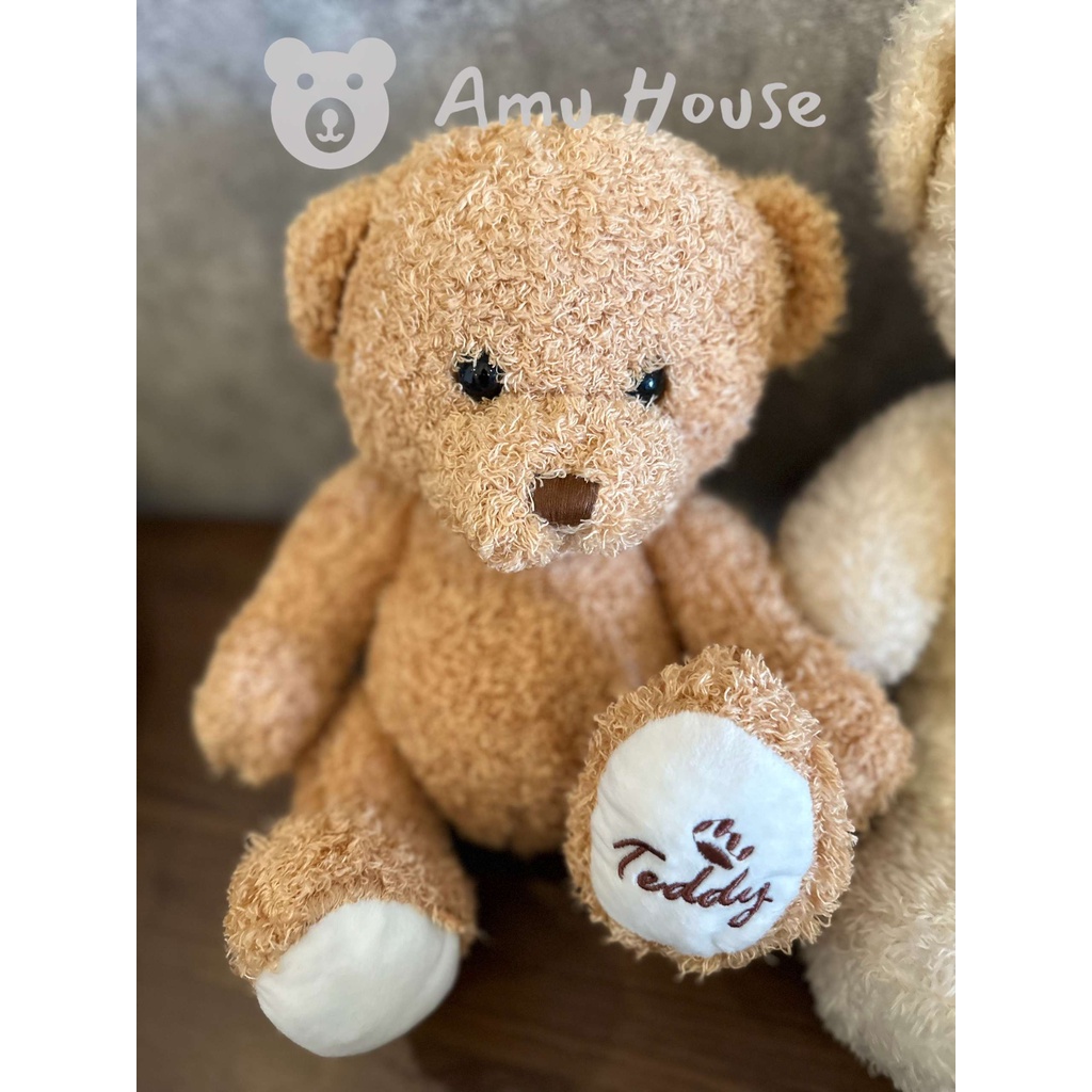 Gấu bông Teddy nhỏ dễ thương, Gấu bông Teddy love 25-35cm