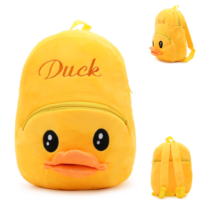 Ba Lô Vải Lông Hoạt Hình Anime Phiên Bản Hàn Quốc Cho Trẻ Mẫu Giáo Bán Trực Tiếp Từ Nhà Máy Burden-Re Dux Ducis
