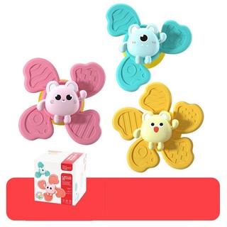 Combo 3 Bộ Chong Chóng Woa Toys Gắn Tường, Kính Giúp Bé Vận Động Tay Và Mắt