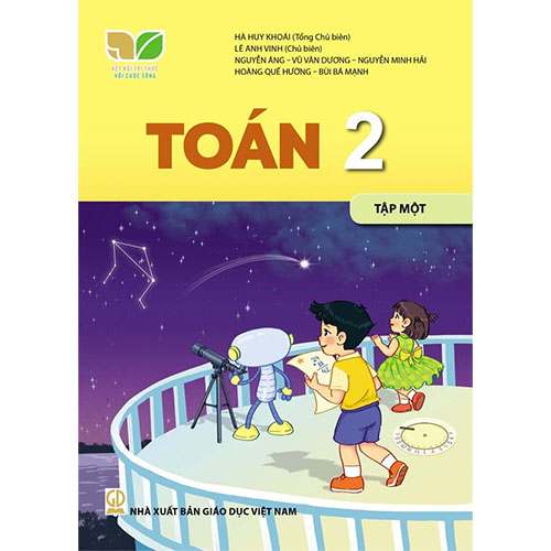 Sách - Toán Lớp 2 Tập 1 - Kết nối kèm 5 bút chì gỗ 2B