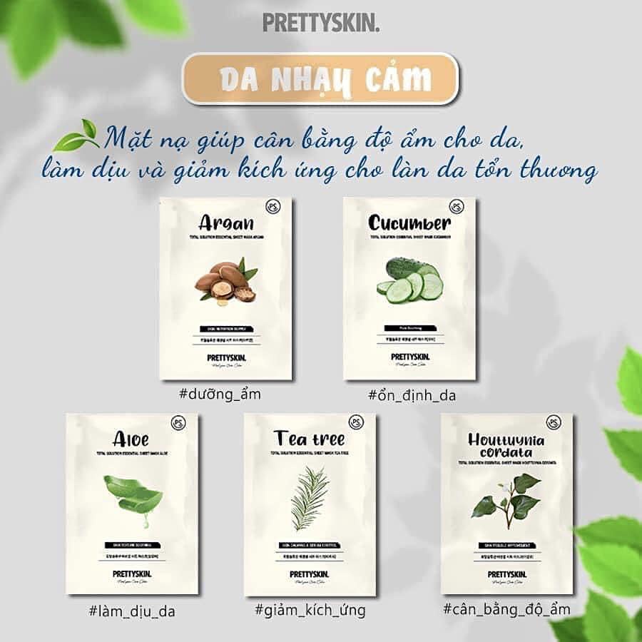 Mặt Nạ Dưỡng Da Prettyskin Hàn Quốc 23g