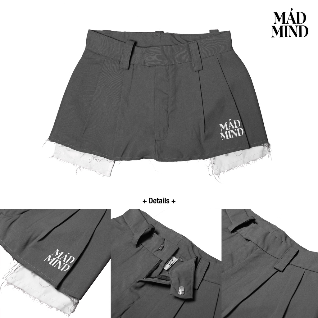 Váy Xếp Ly Micro Mini Skirt Màu Đen - Có Quần Bảo Hộ | BigBuy360 - bigbuy360.vn