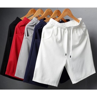 Q01 Quần Short trơn thun 2 da co giãn cực tốt, khóa kéo túi