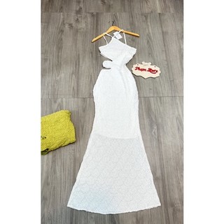 maxi yếm khoen cách điệu