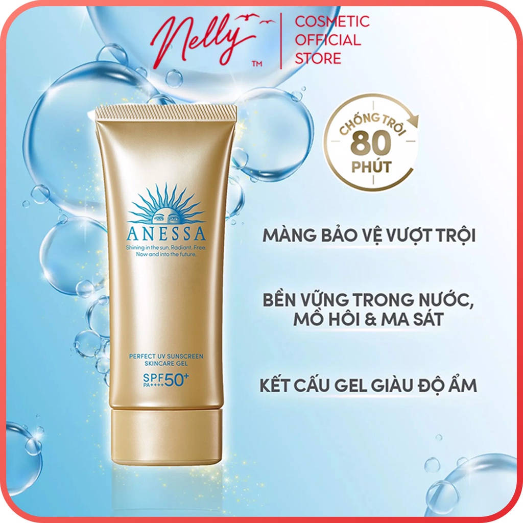 Gel chống nắng bảo vệ hoàn hảo Anessa Perfect UV Sunscreen Skincare Gel 90g