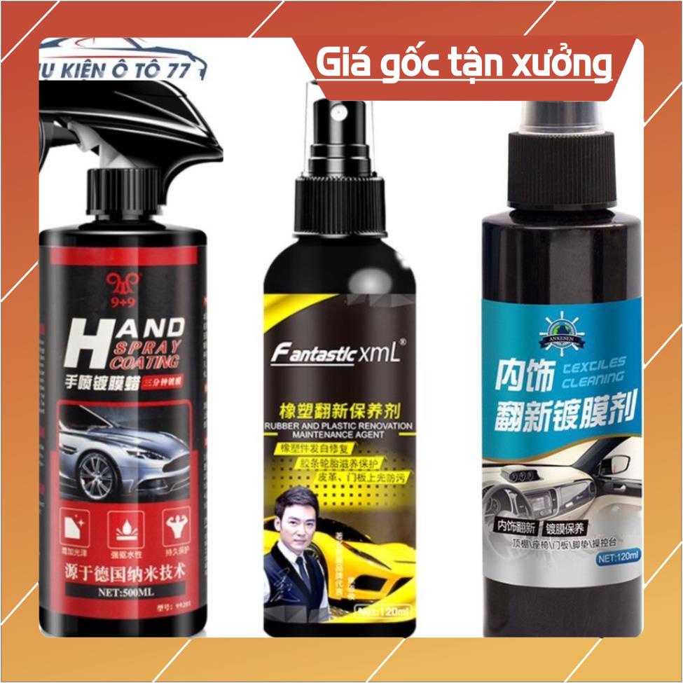 Vệ Sinh Ghế Da - Vệ Sinh Nội Thất Ô tô, Taplo, Thảm Lót Sàn, Dung Dịch Tẩy Rửa, Chăm Sóc Xe Đa Năng KHO SỈ TOÀN QUỐC