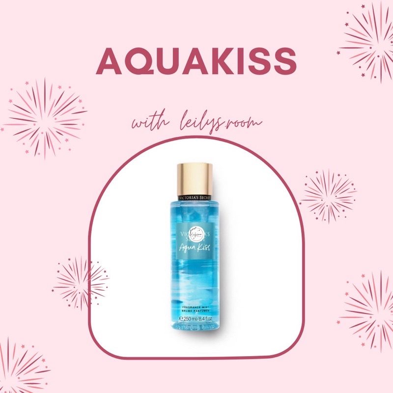 AUTH FULLSIZE Xịt thơm cơ thể hương nước hoa Body mist Aqua Kiss Victoria’s Secret 250ml
