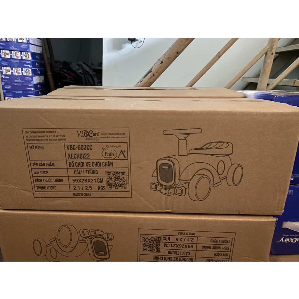 ĐỒ CHƠI XE CHÒI CHÂN CHO BÉ QUÀ TẶNG SỮA ENFA