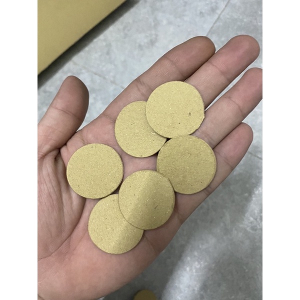 Túi 200 bìa giấy tròn size 30mm