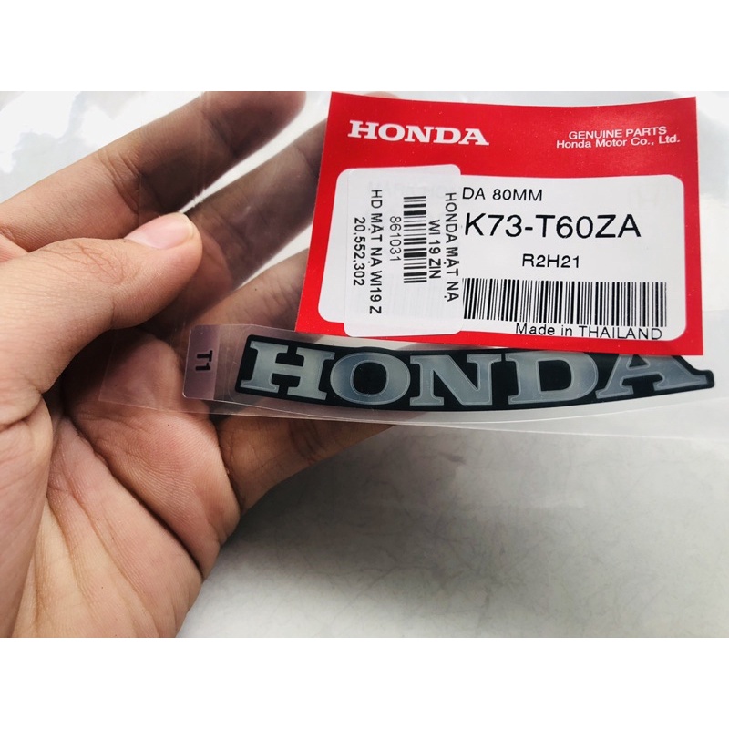 Chữ Honda Mặt Nạ Wave i 2019 Zin