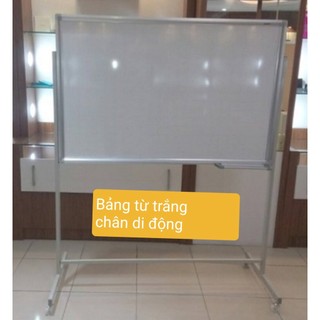 Bảng Từ Trắng Có Chân Di Động ( kèm bút, bông lau, nam châm)